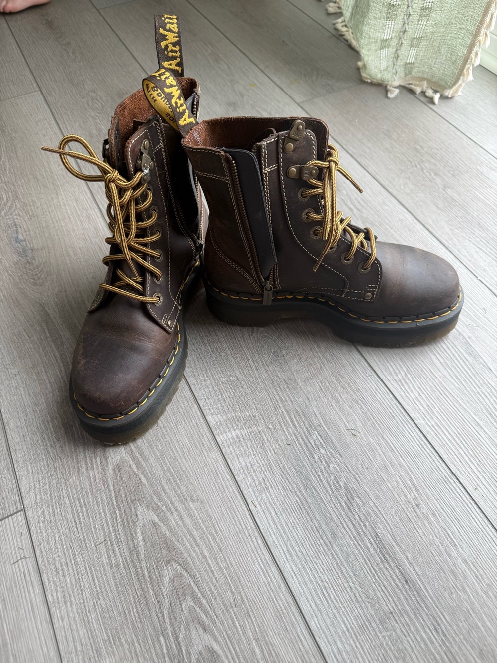 Dr. Martens Brown Jadon Archive Boots